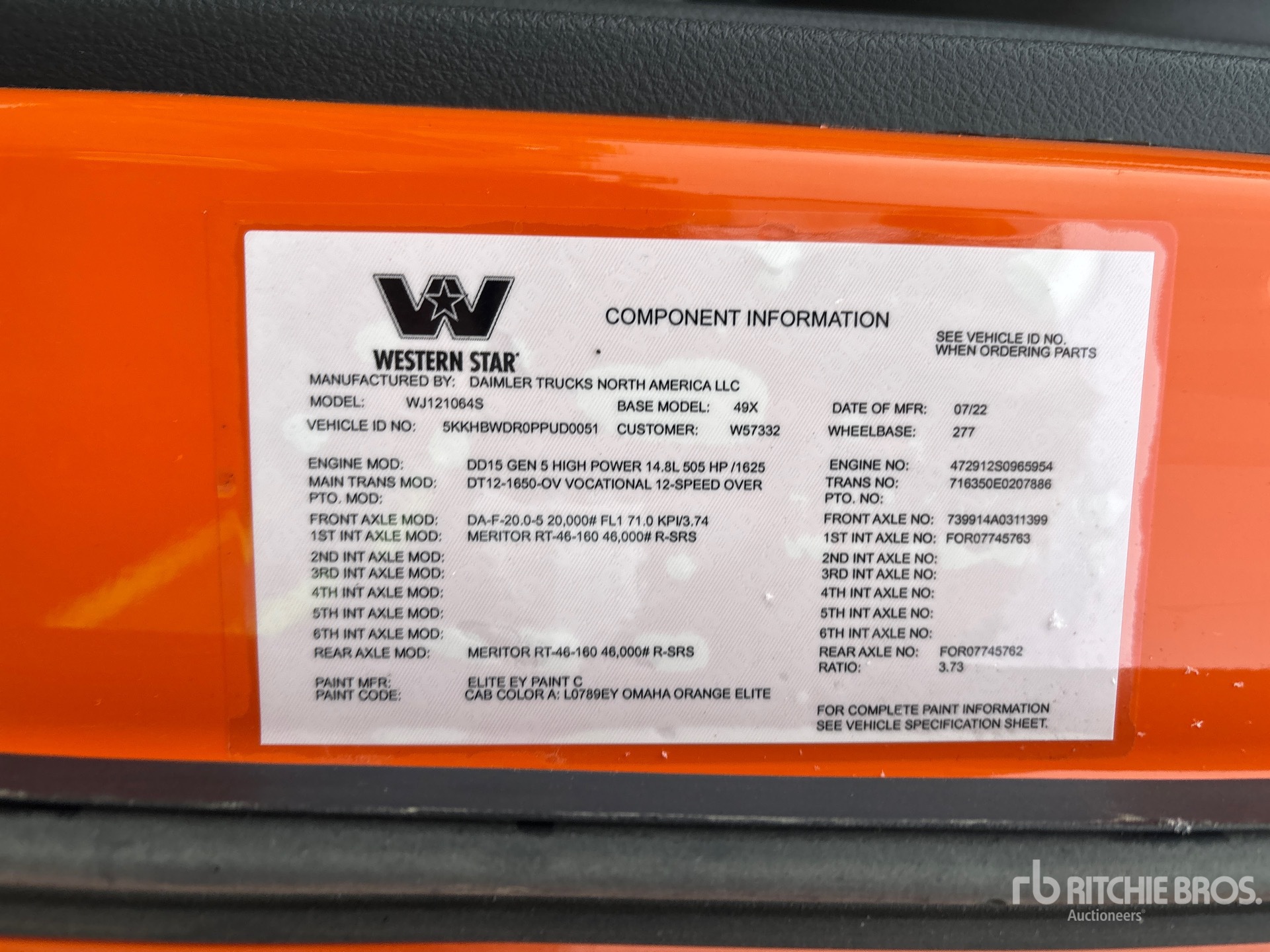 2023 Western Star 49X
