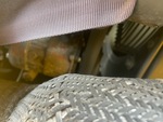 Engine with A/C Compressor