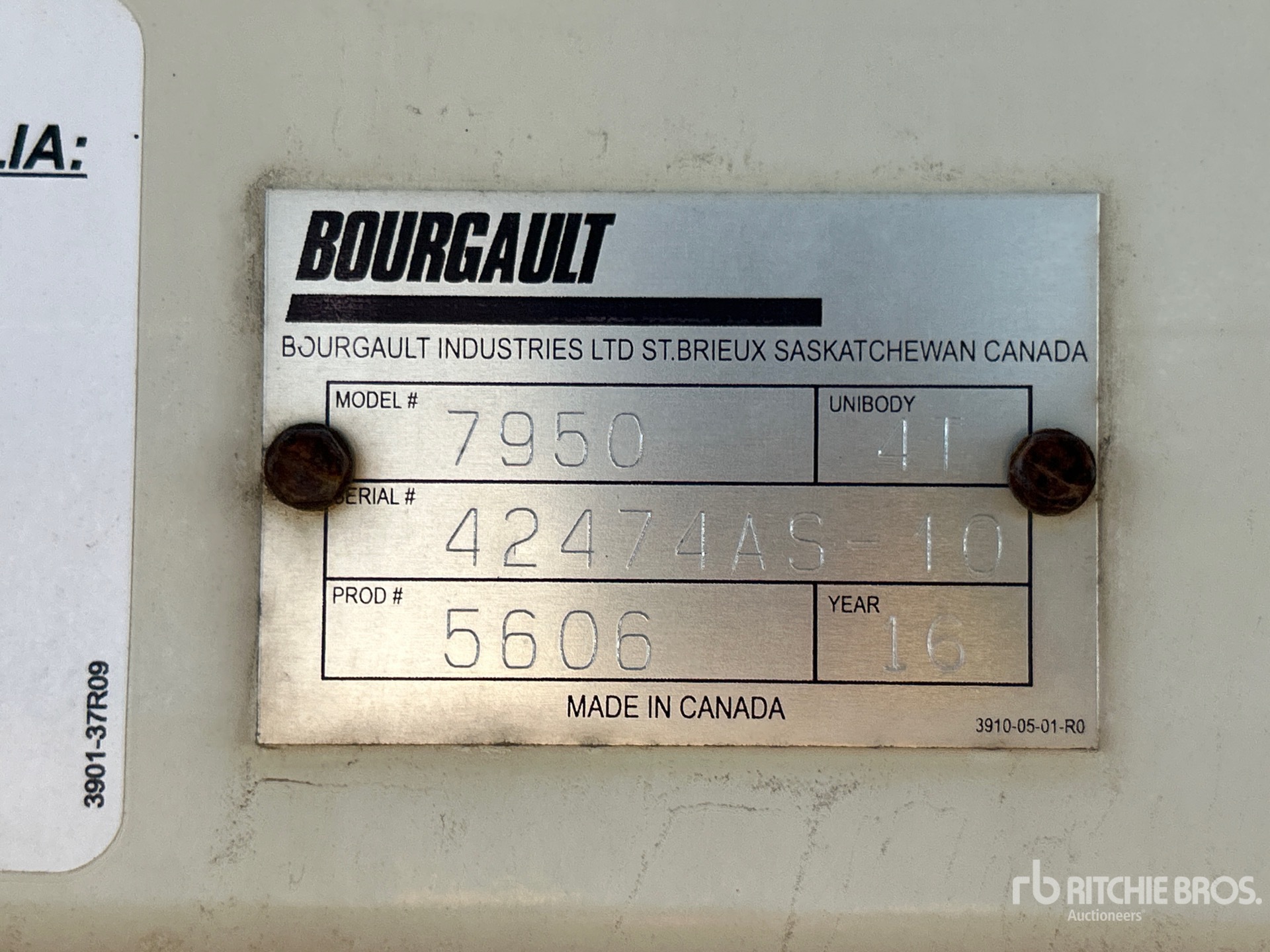 2016 Bourgault 3320