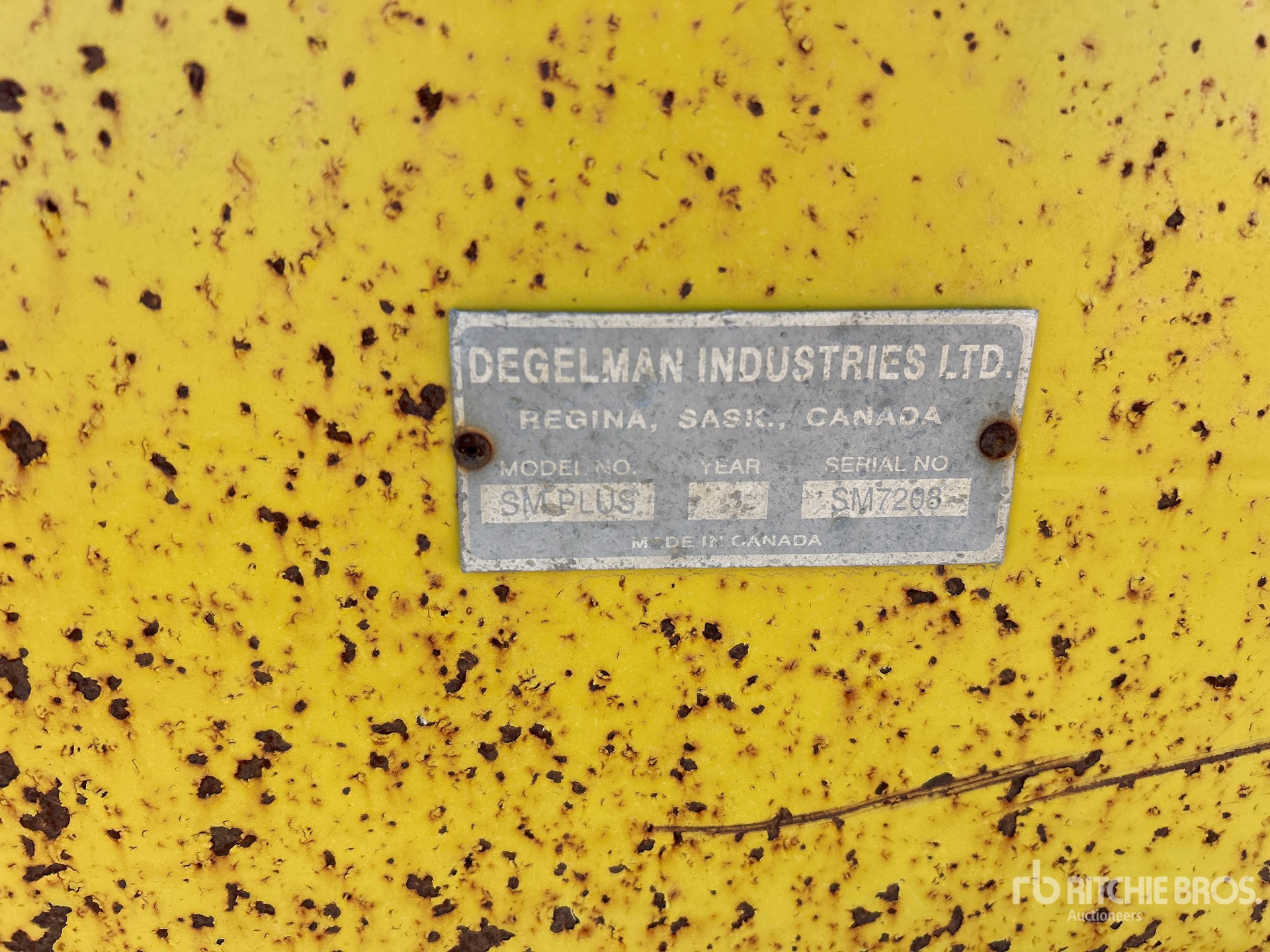 2014 Degelman SM PLUS