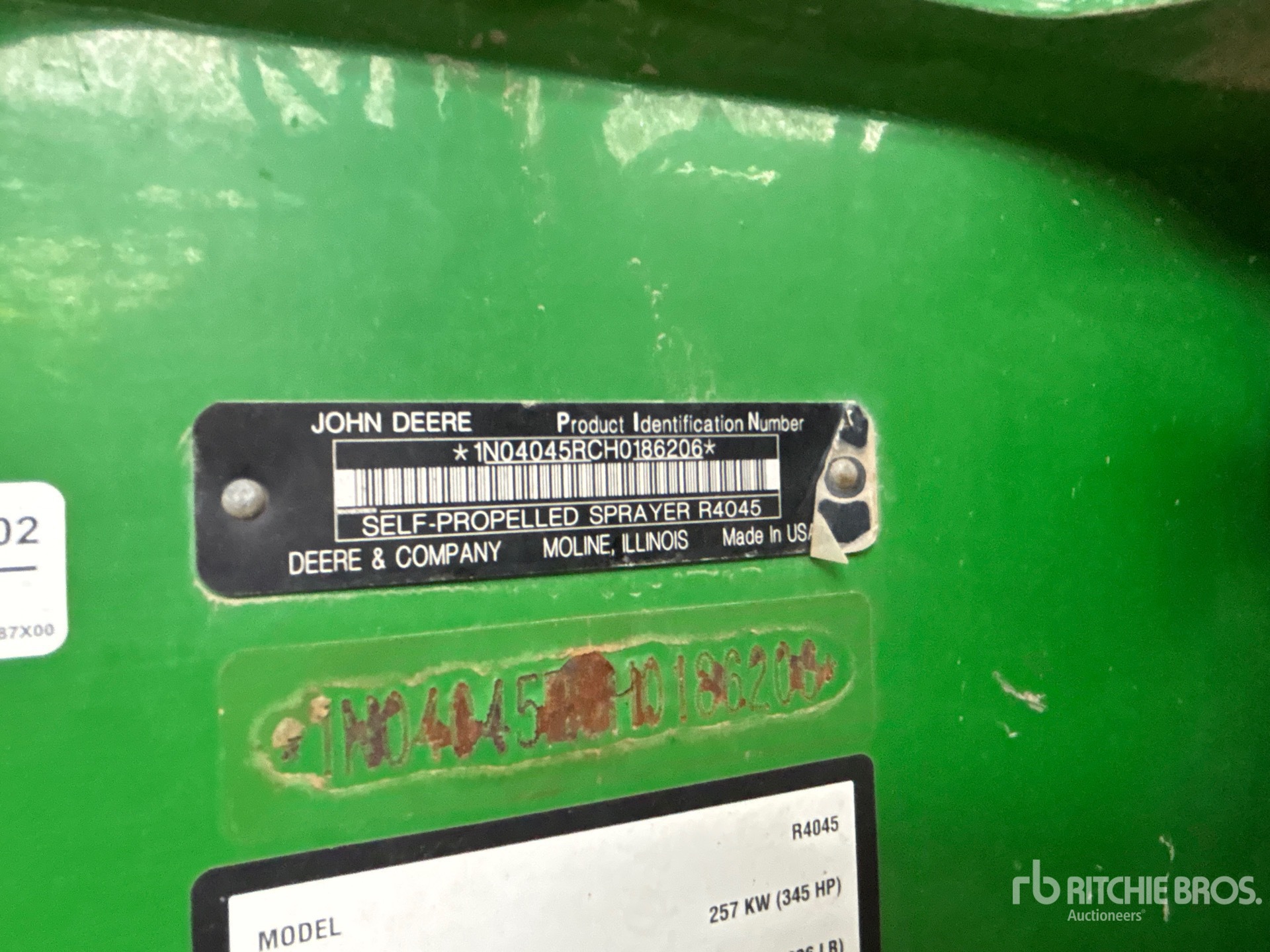 2018 John Deere R4045