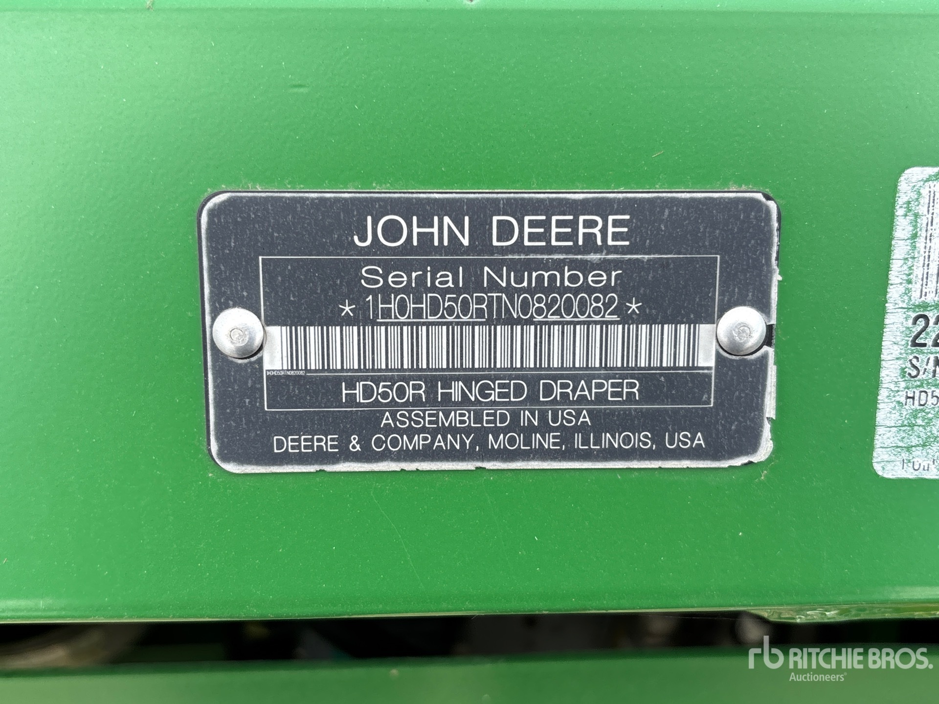 2022 John Deere HD50R