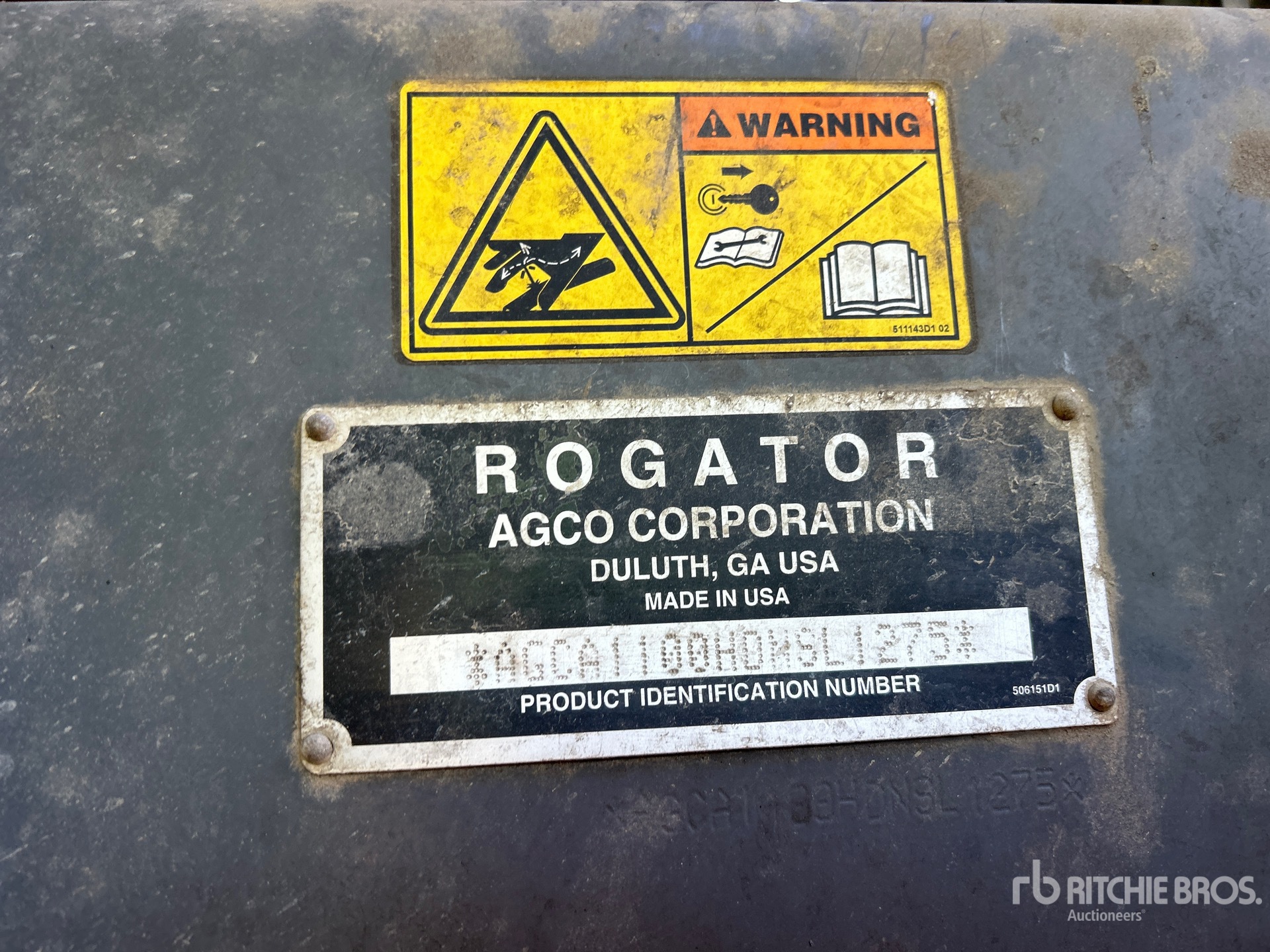 2013 Rogator RG1100