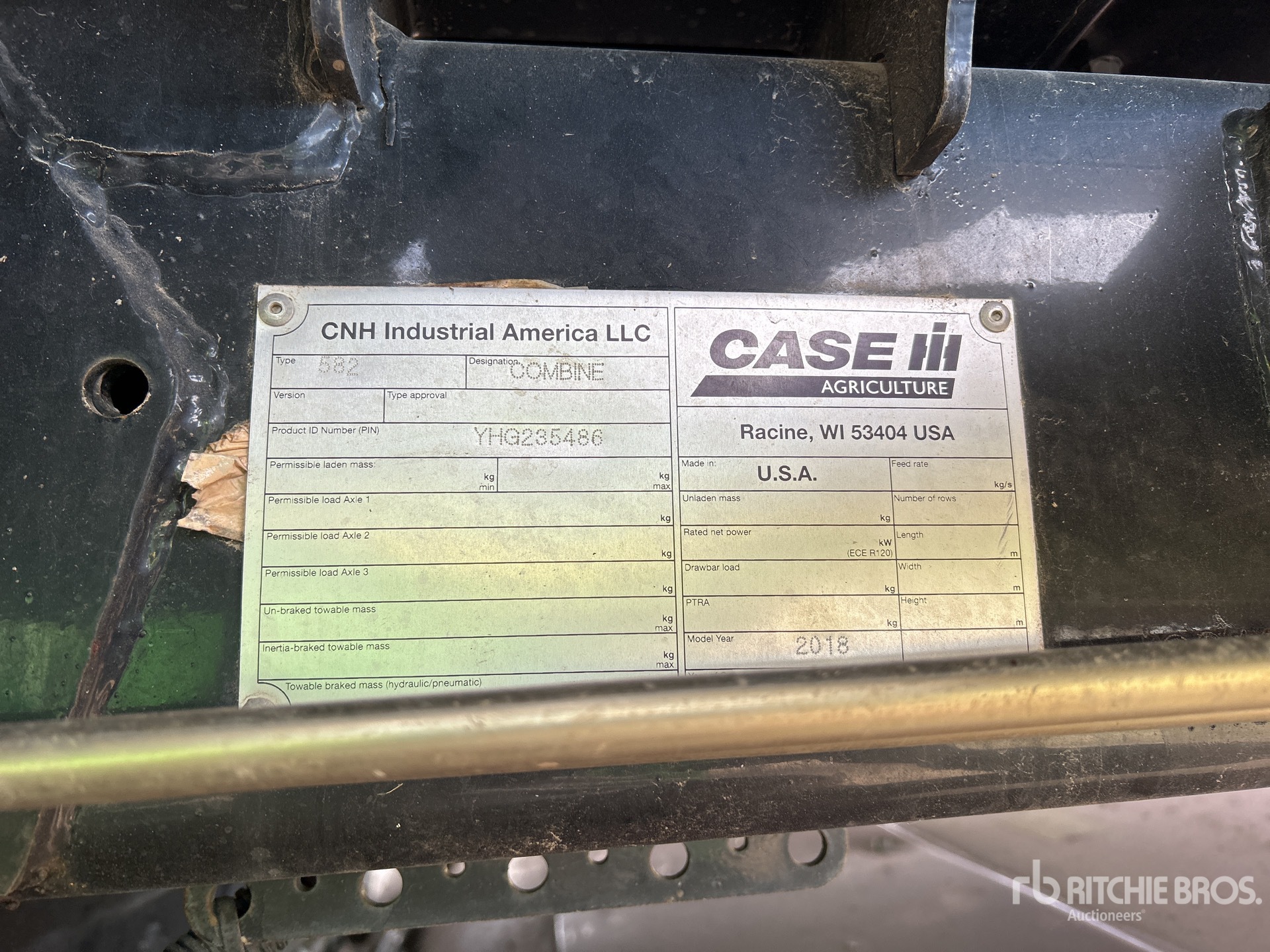 2018 Case Ih 8240