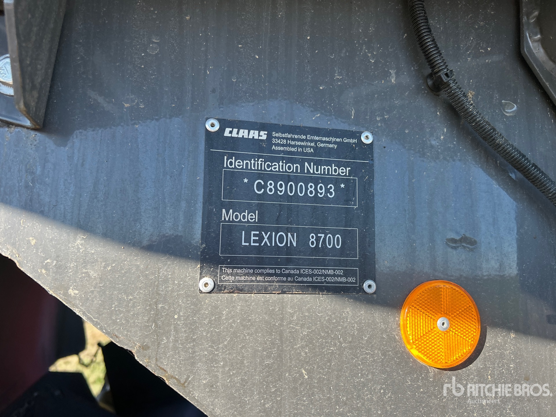 2022 Claas 8700