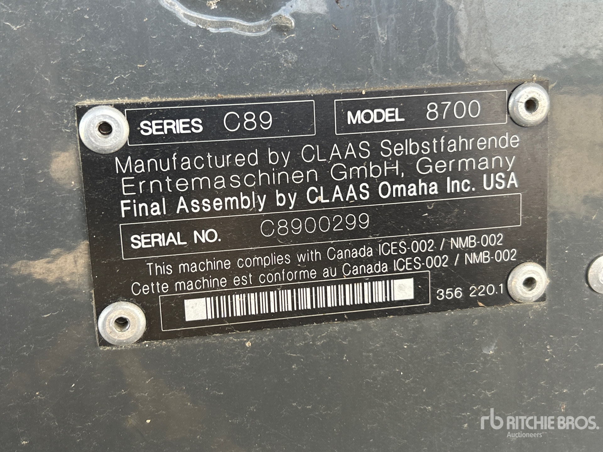 2021 Claas 8700