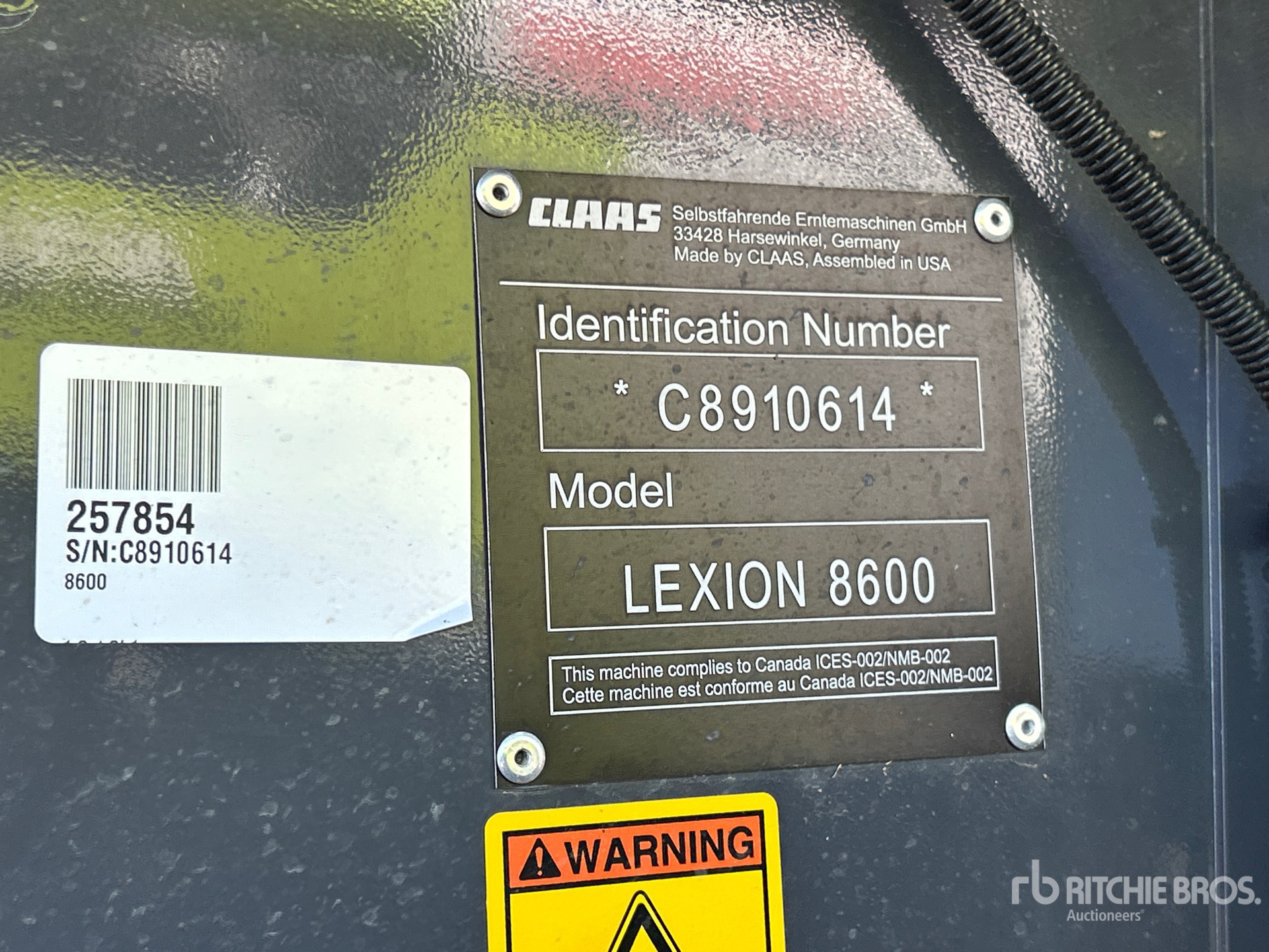 2024 Claas 8600