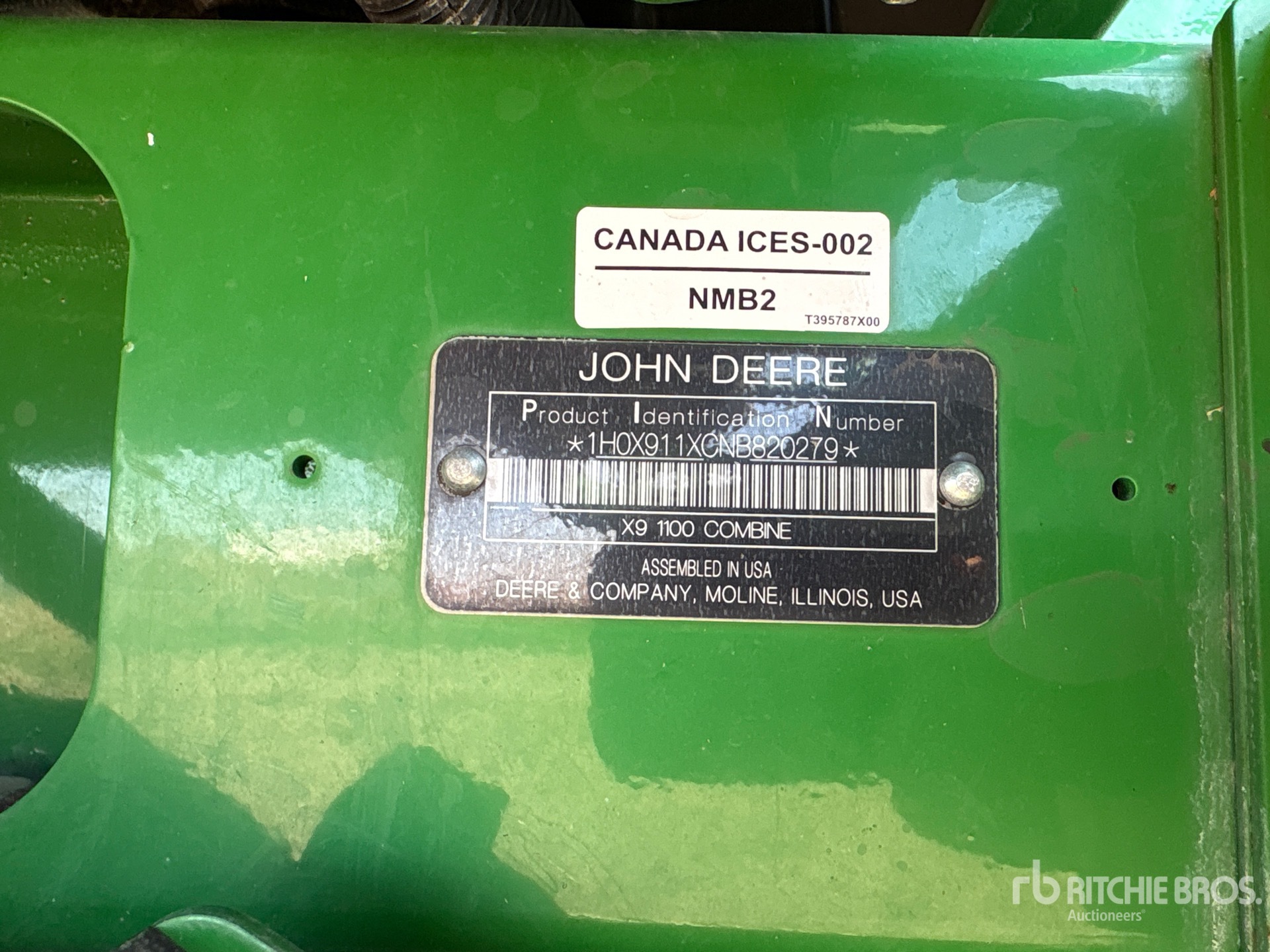 2022 John Deere X9 1100
