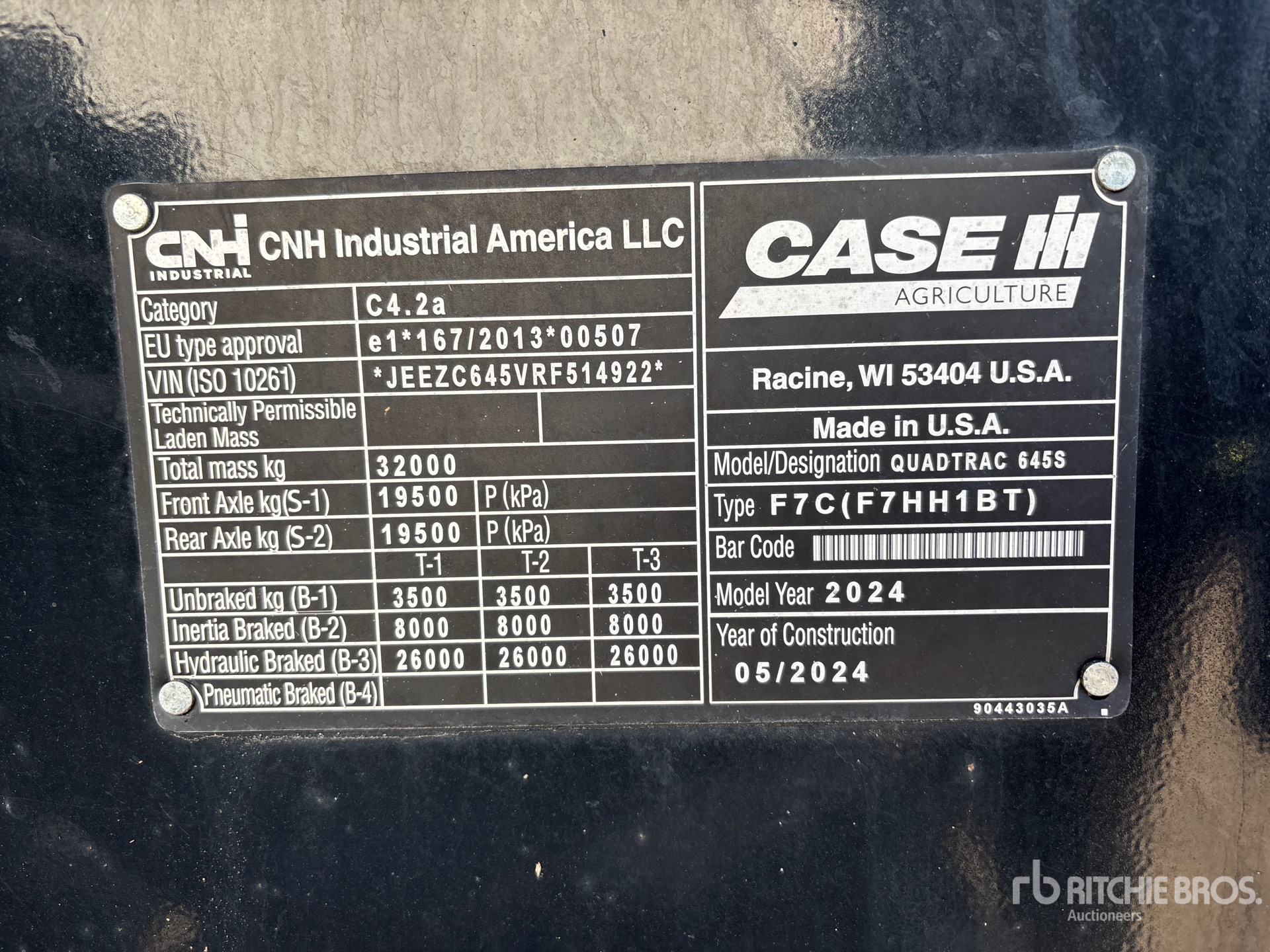 2024 Case Ih 645