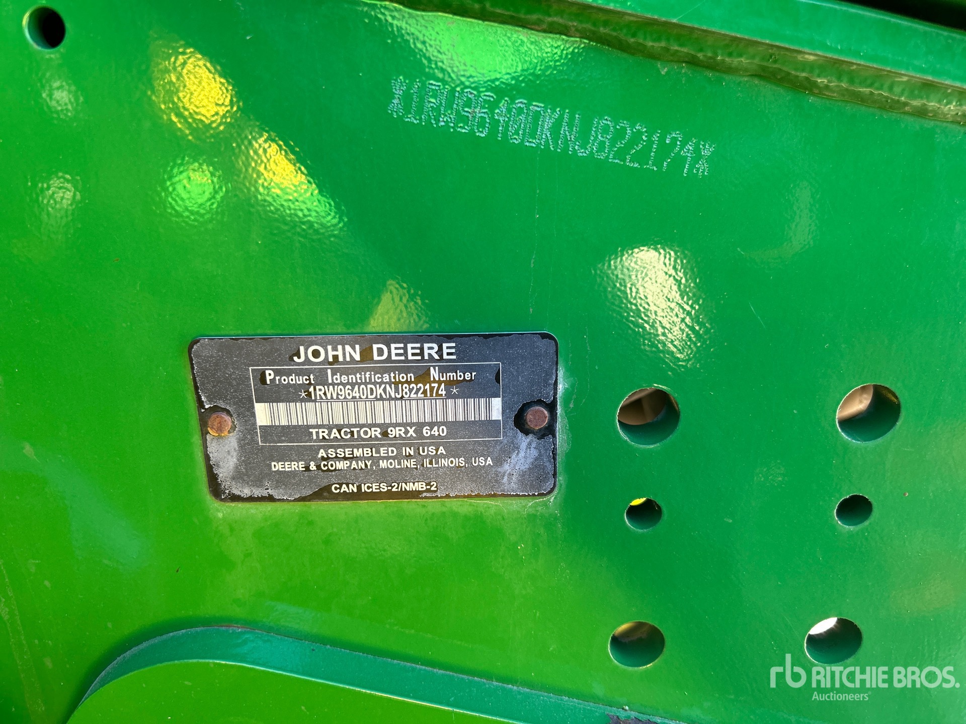 2022 John Deere 9RX 640