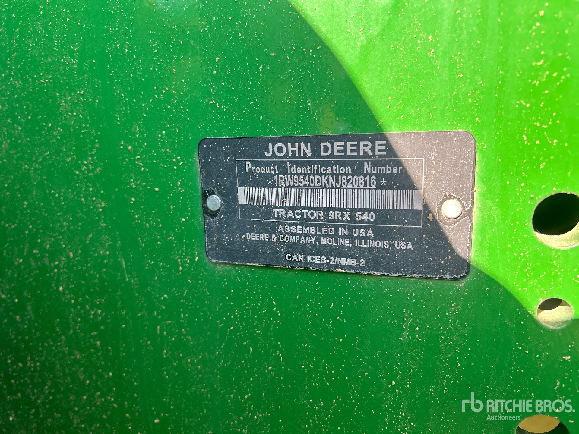 2022 John Deere 9RX 540