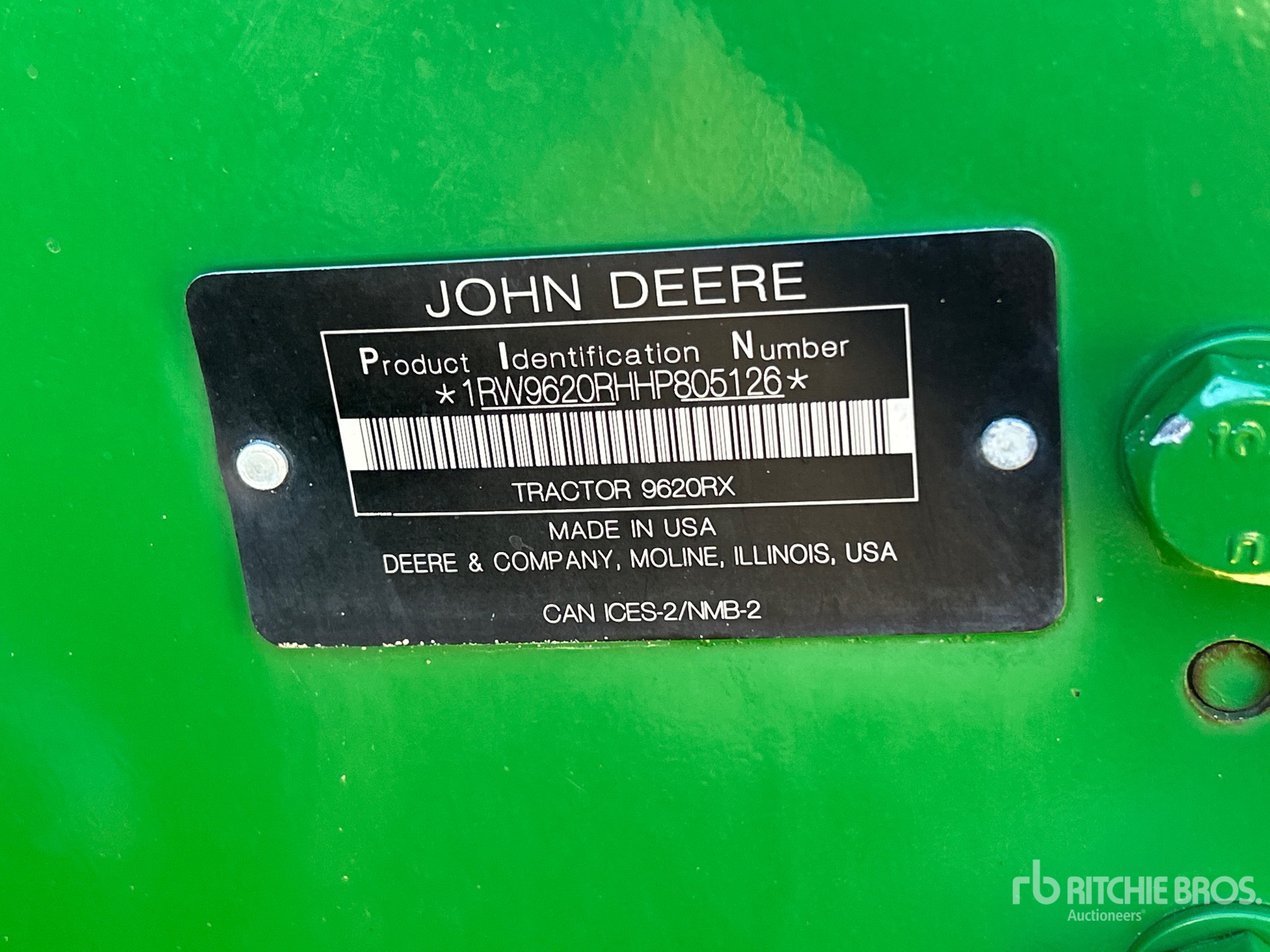 2018 John Deere 9620RX