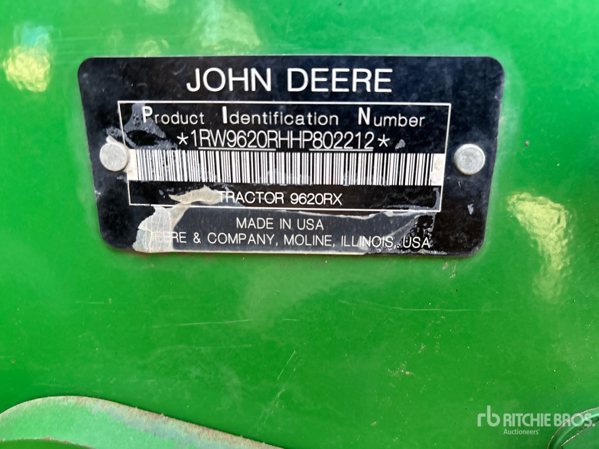 2017 John Deere 9620RX