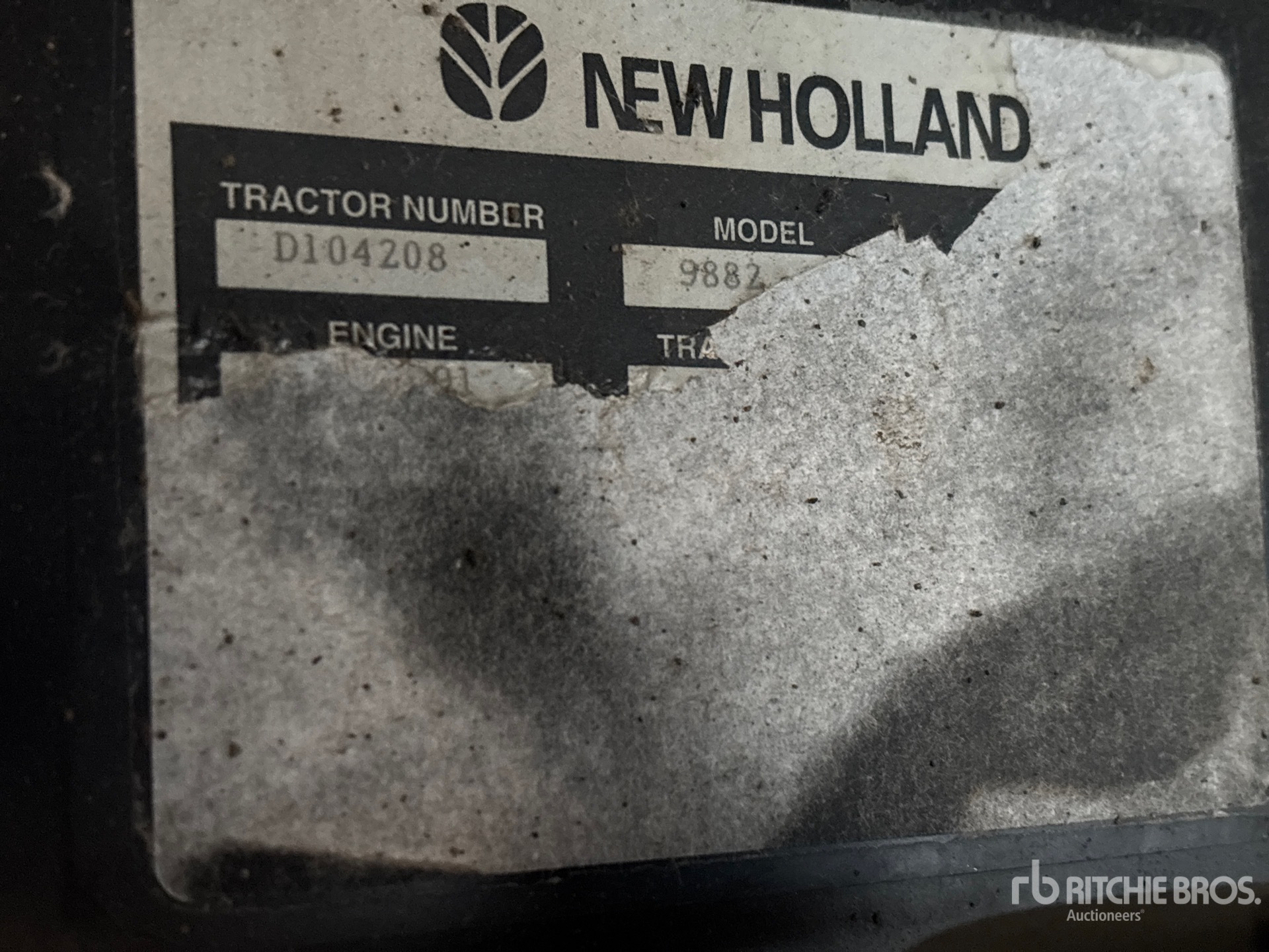 1996 New Holland 9882