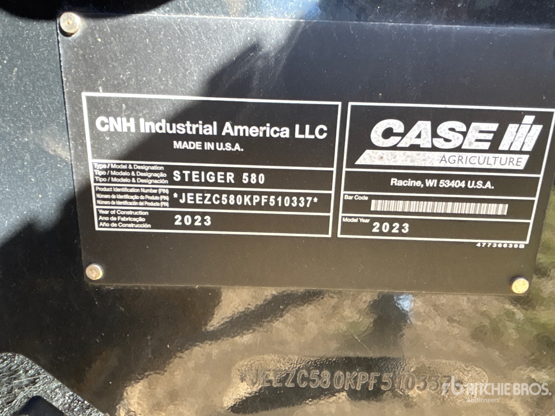 2023 Case Ih STEIGER 580