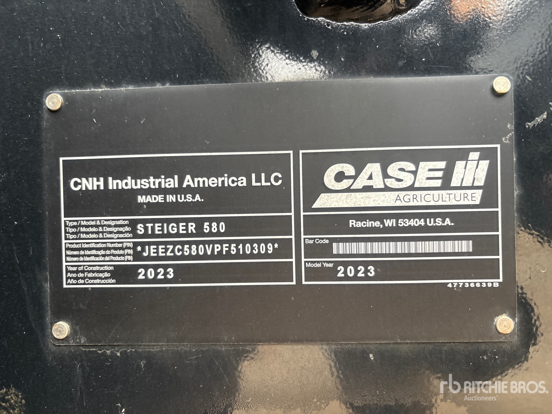2023 Case Ih STEIGER 580