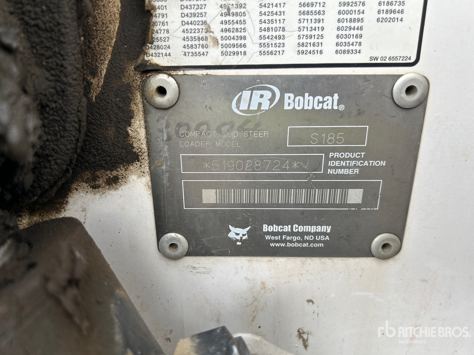2002 Bobcat S185