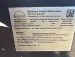 Engine with Emission Label