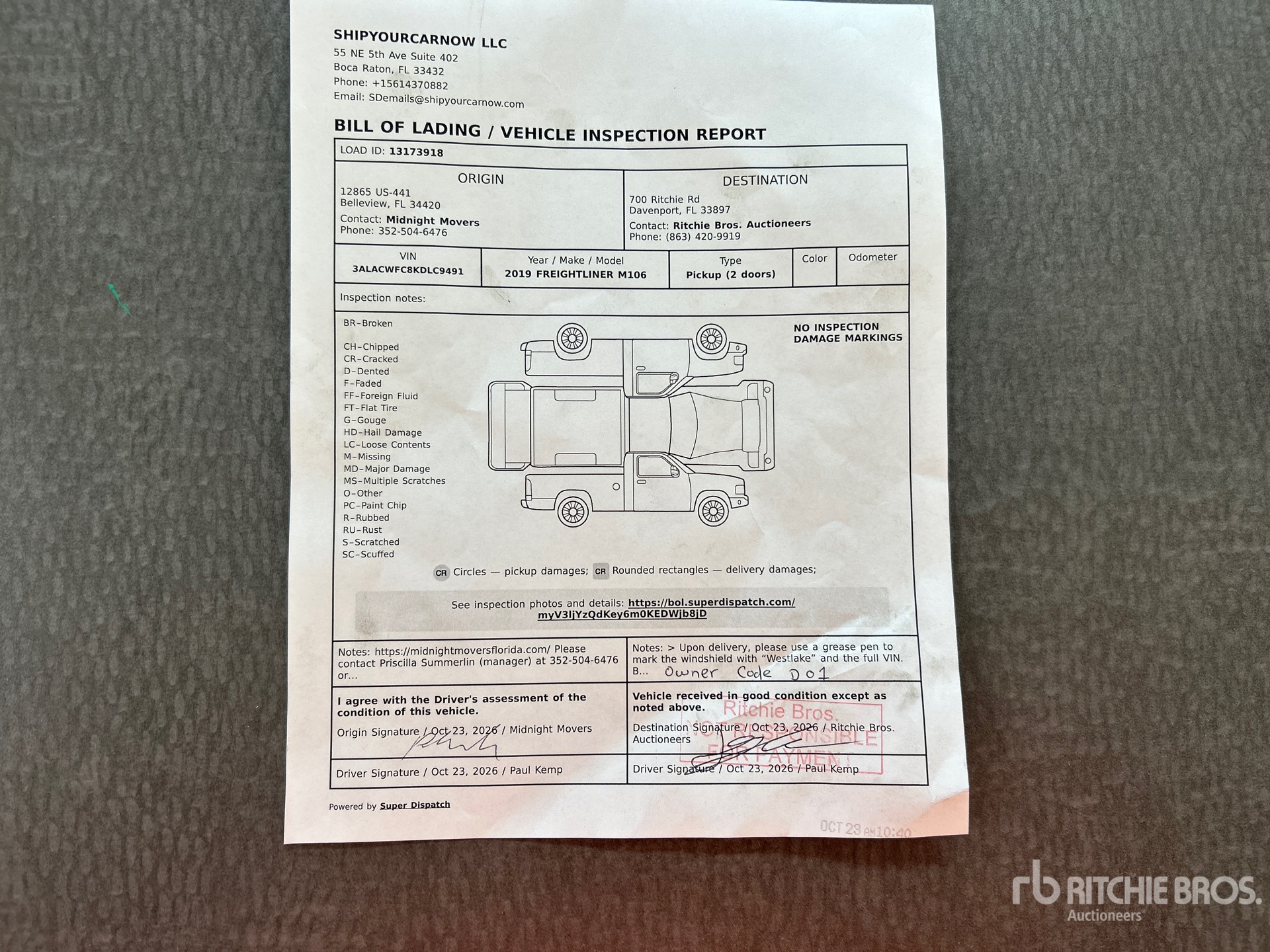 2019 Freightliner M2 106