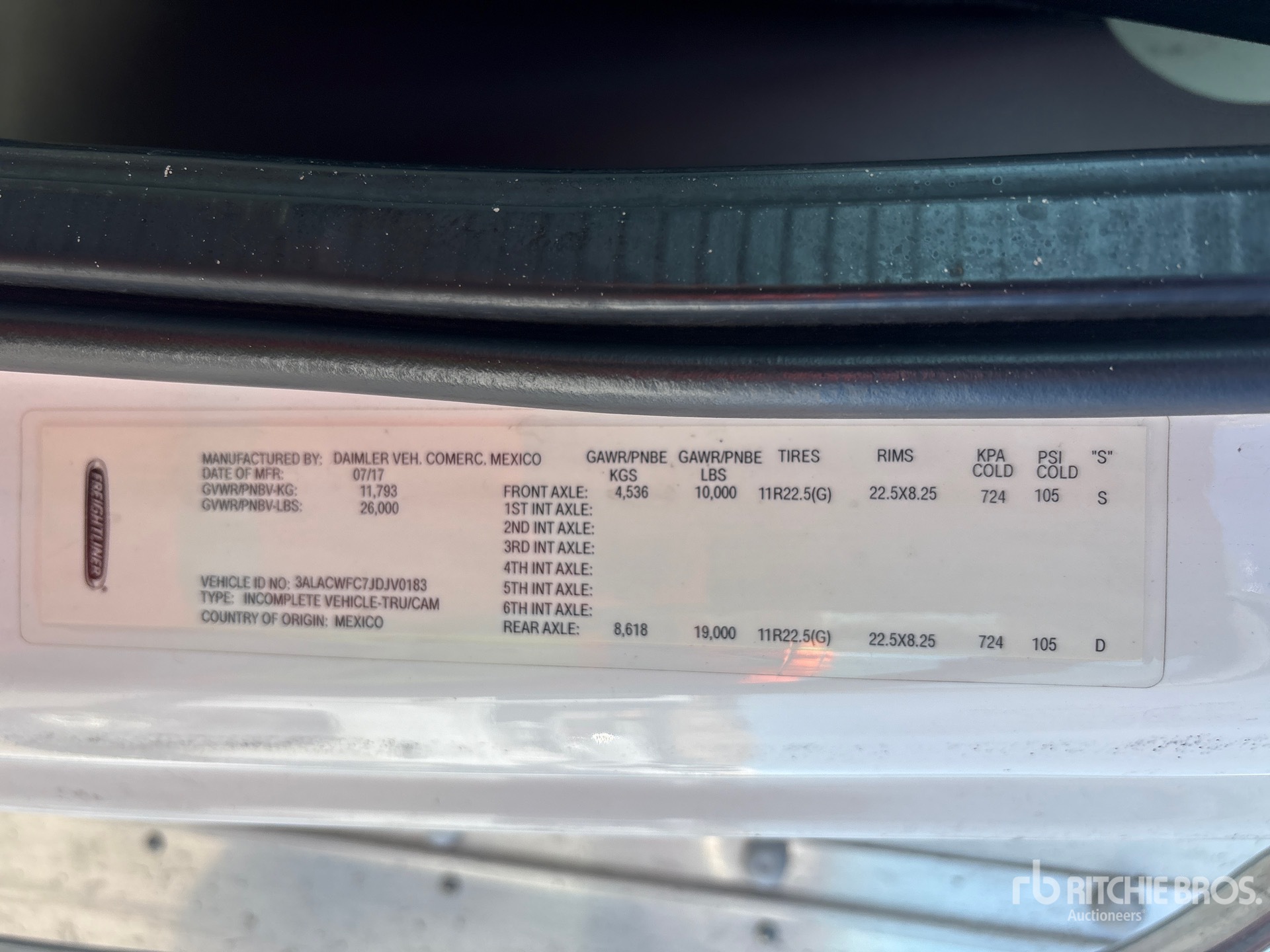 2018 Freightliner M2 106