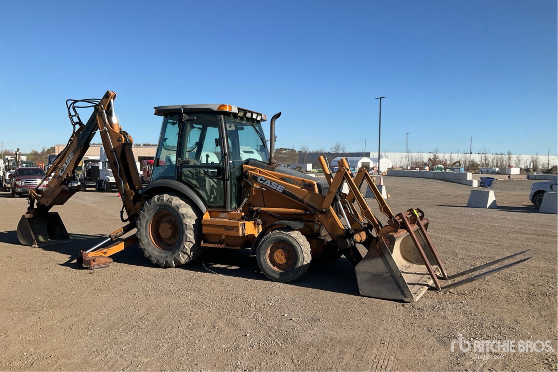 2005 Case 580 SUPER M SER