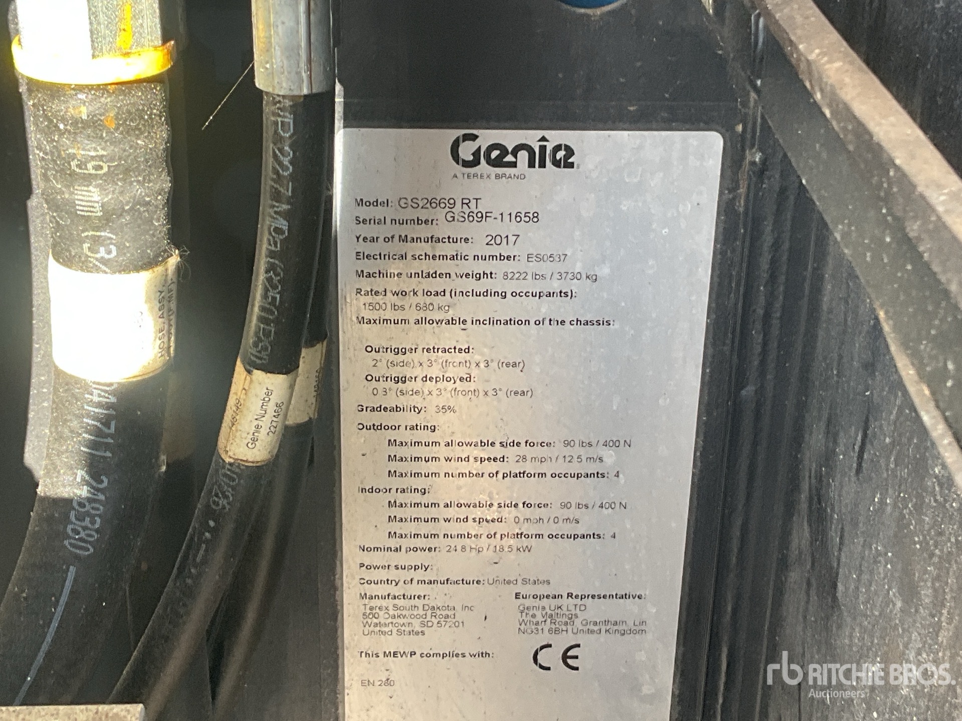 2017 Genie GS2669RT