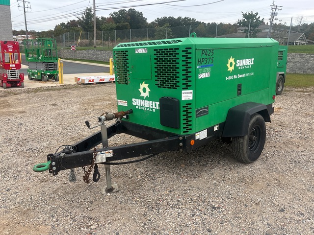 2016 Doosan Infracore P425/HP375WCU-T4I 375 cfm Mobile Air Compressor