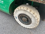 Chassis Lift with Left Rear Tire