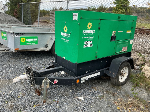 2016 MQ Power DCA25SSIU4FSG 20 kW Mobile Generator Set