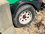 Trailer Chassis with Tire Condition