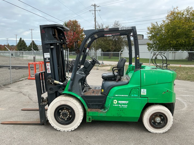 2017 Mitsubishi FG50NGLE 10000 lb 4x2 Rough Terrain Forklift