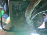 Engine with Emission Label