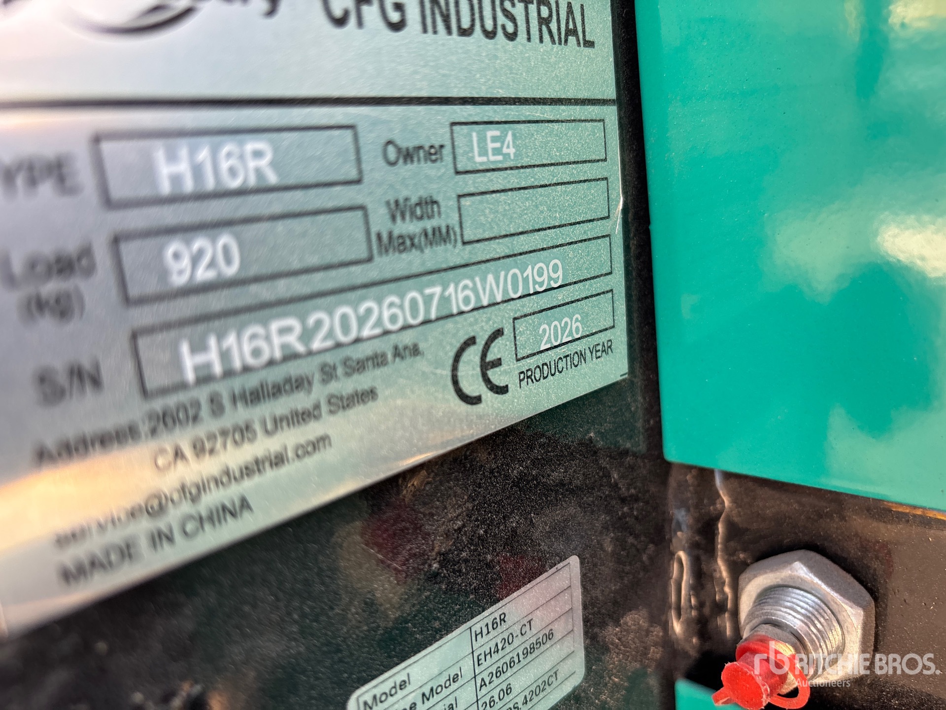 2026 CFG H16R