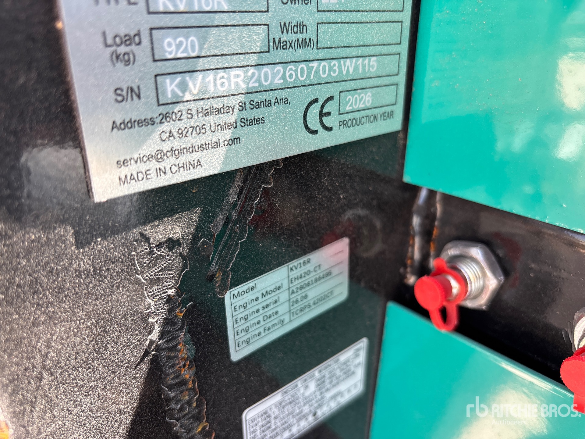 2026 CFG KV16R
