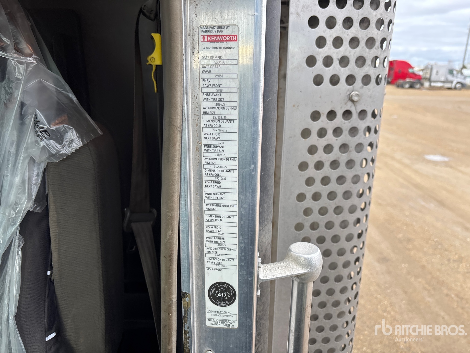 2016 Kenworth T800