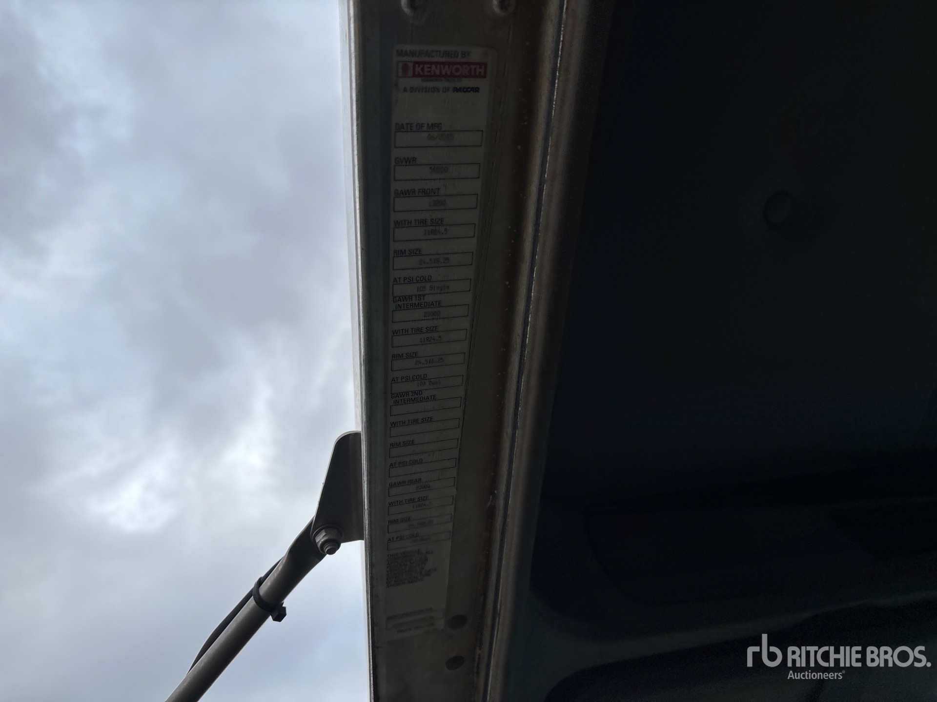 2016 Kenworth T800