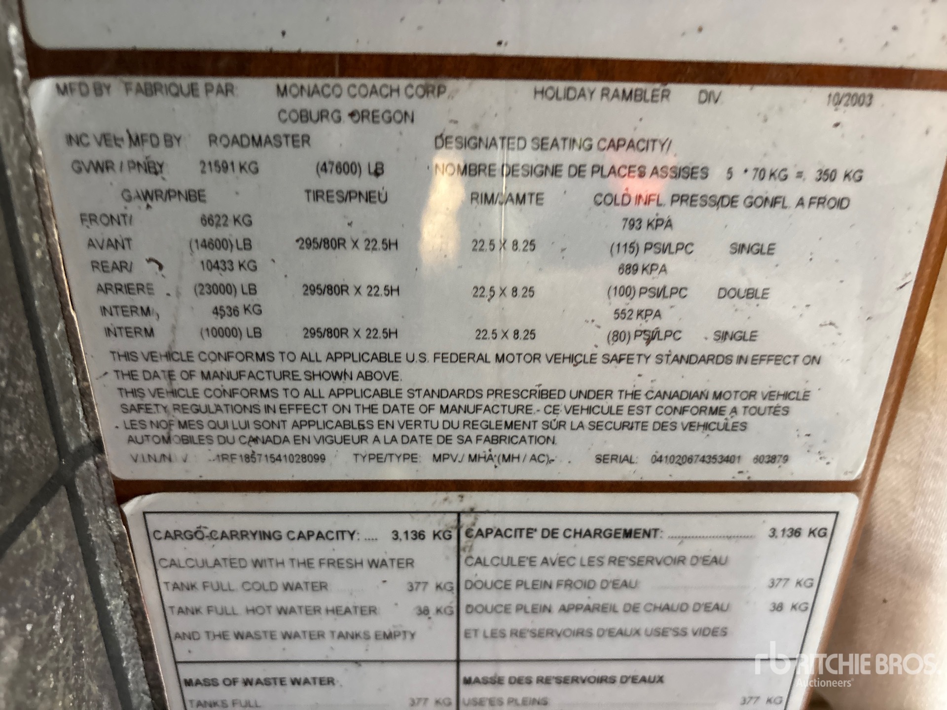 2004 Navigator 43PBQ