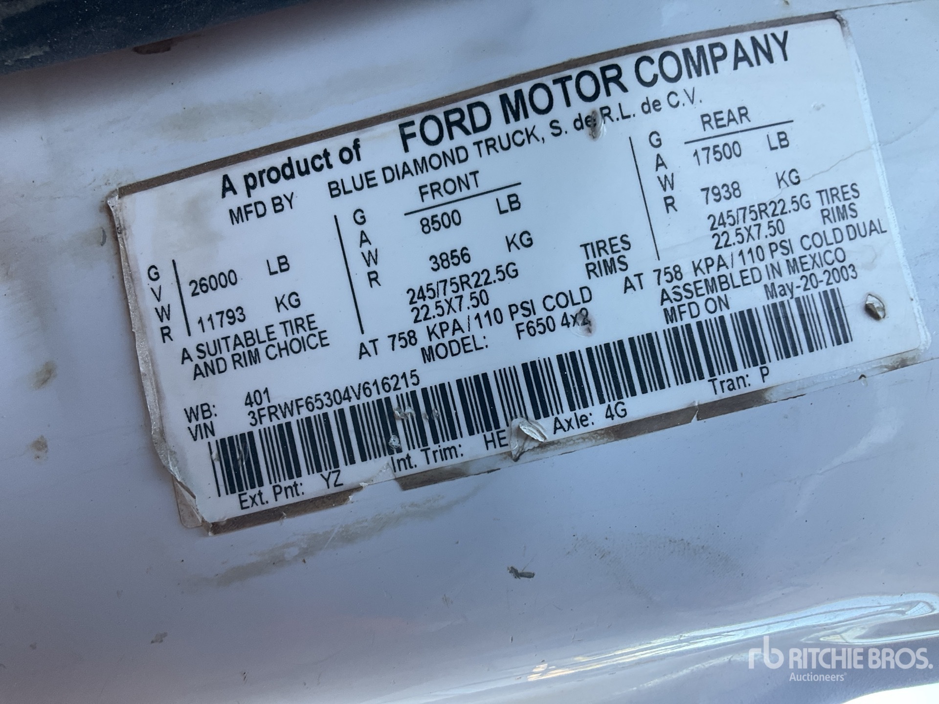 2004 Ford F-650