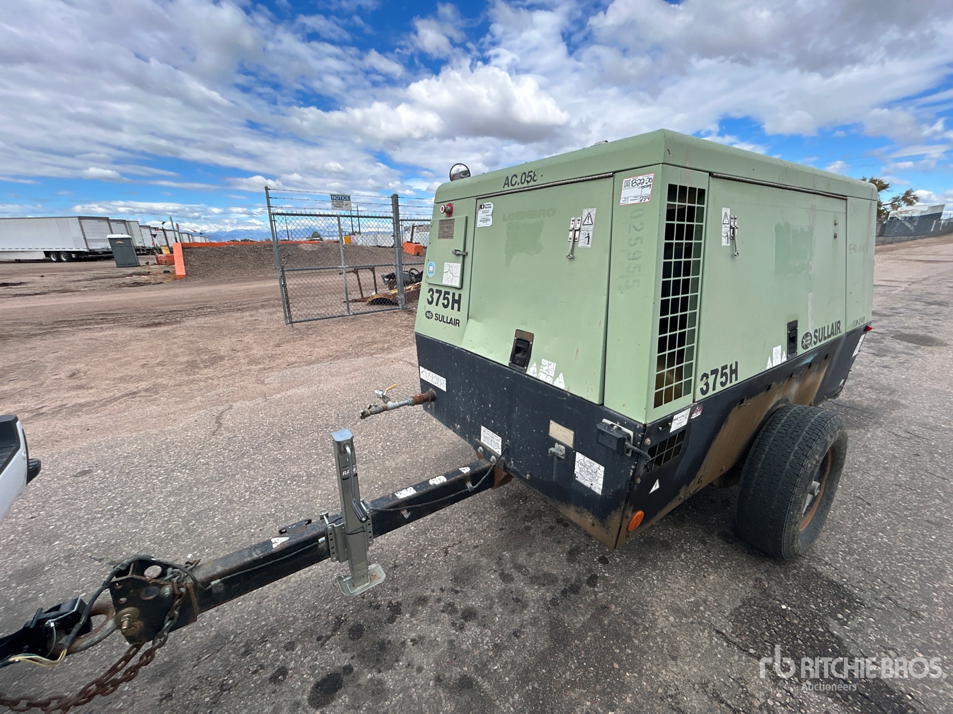 2012 Sullair 375 CFM