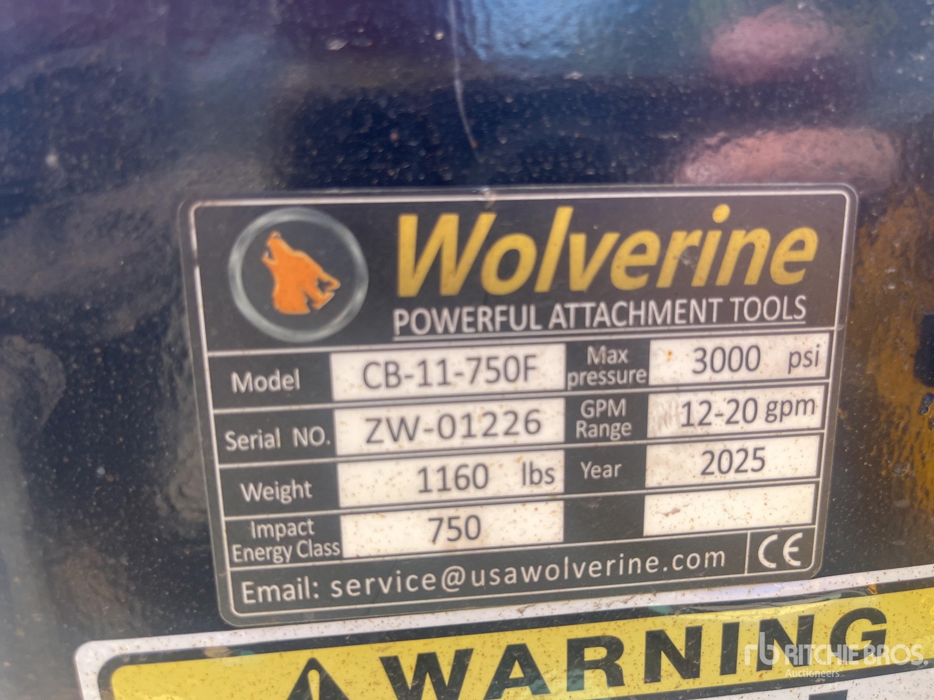 2025 Wolverine CB11750F