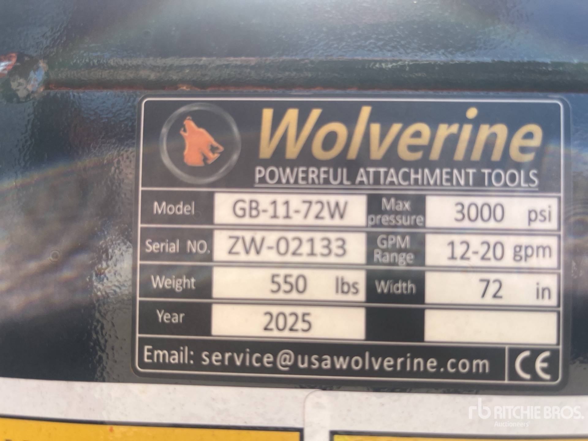 2025 Wolverine GB-11-72W