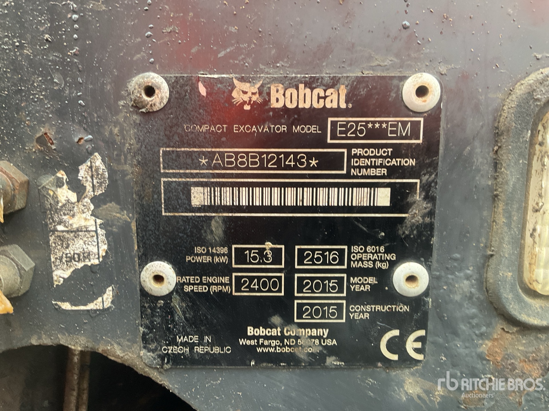 2015 Bobcat E25