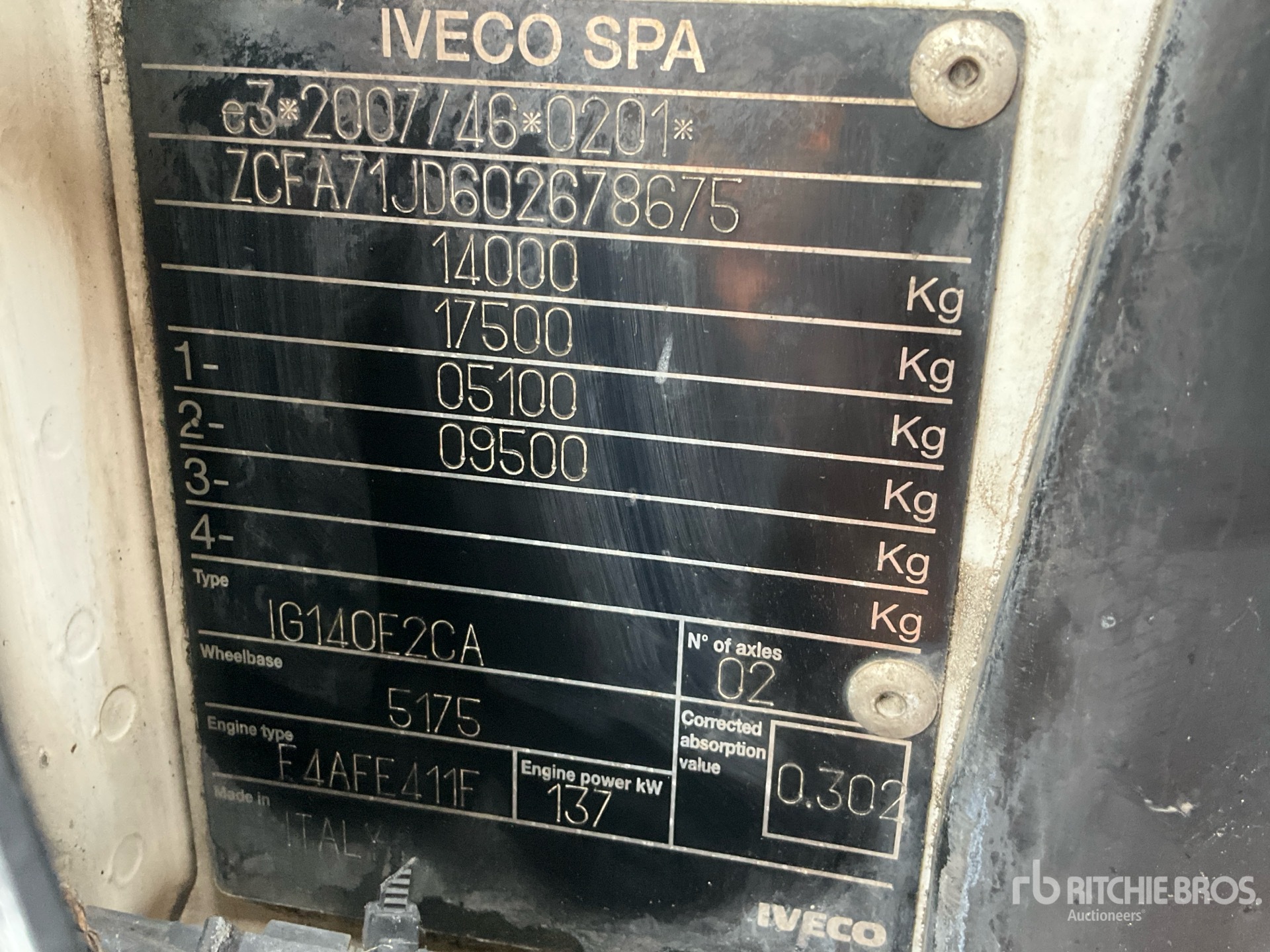 2018 Iveco 140E
