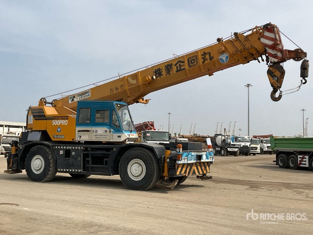 1990 Tadano TR500M Rough Terrain Crane