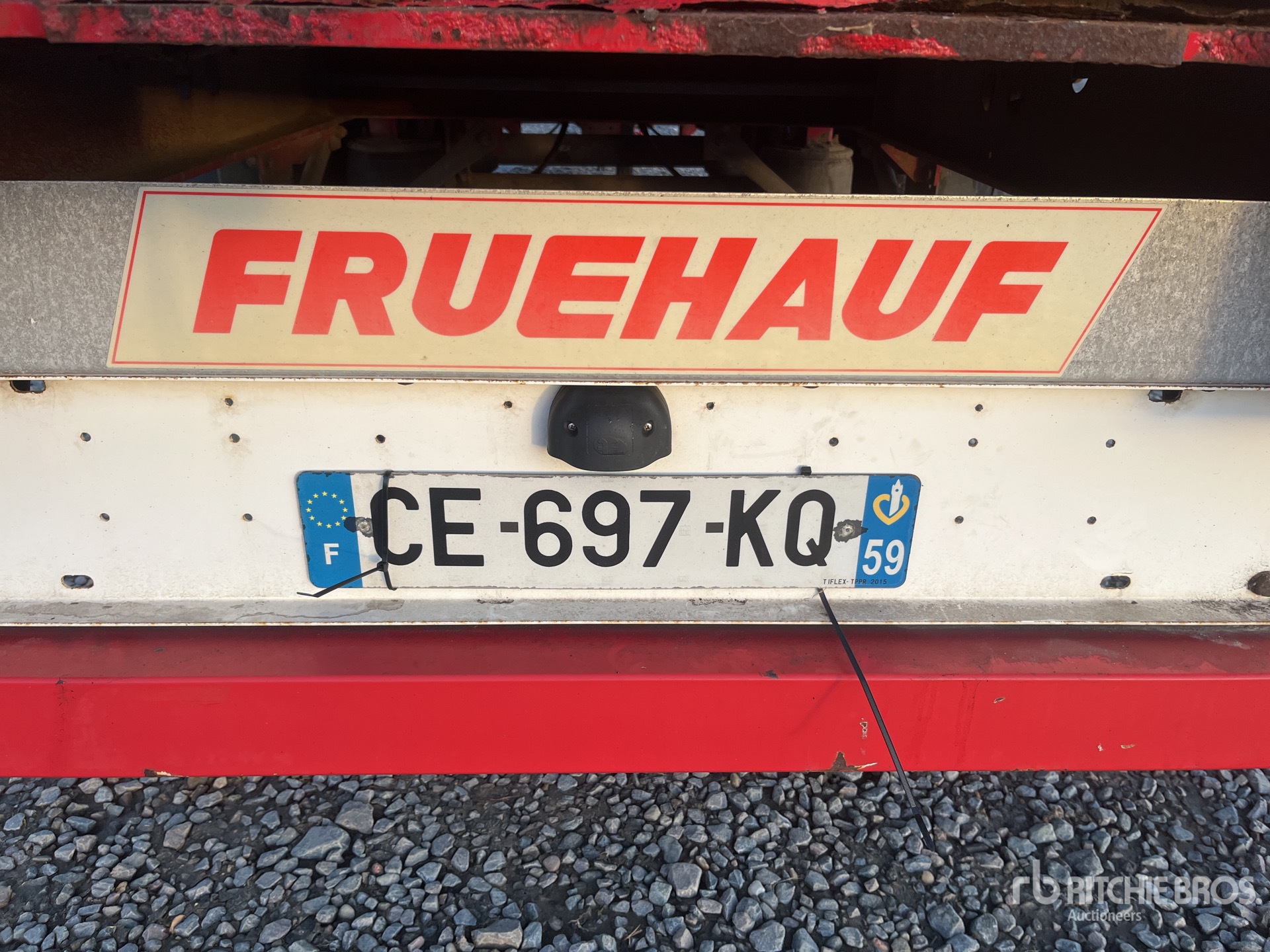 2012 Fruehauf T/A DRAWBAR CURTAIN SIDE SEMI-T ...