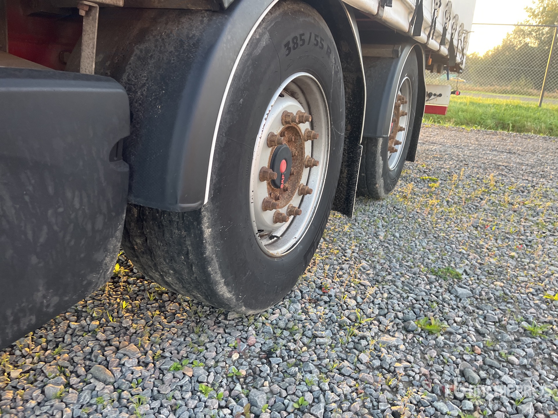 2012 Fruehauf T/A DRAWBAR CURTAIN SIDE SEMI-T ...