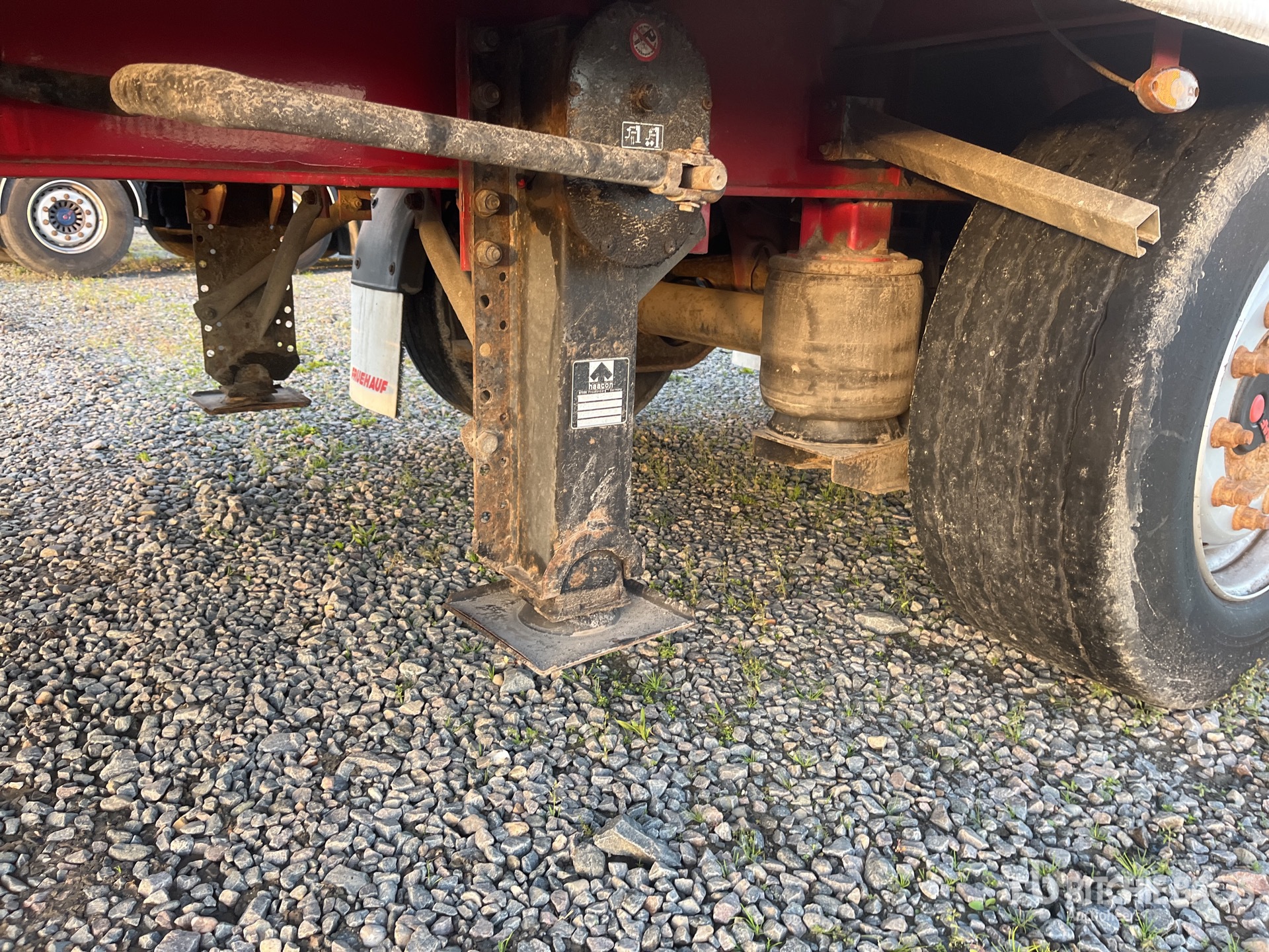 2012 Fruehauf T/A DRAWBAR CURTAIN SIDE SEMI-T ...