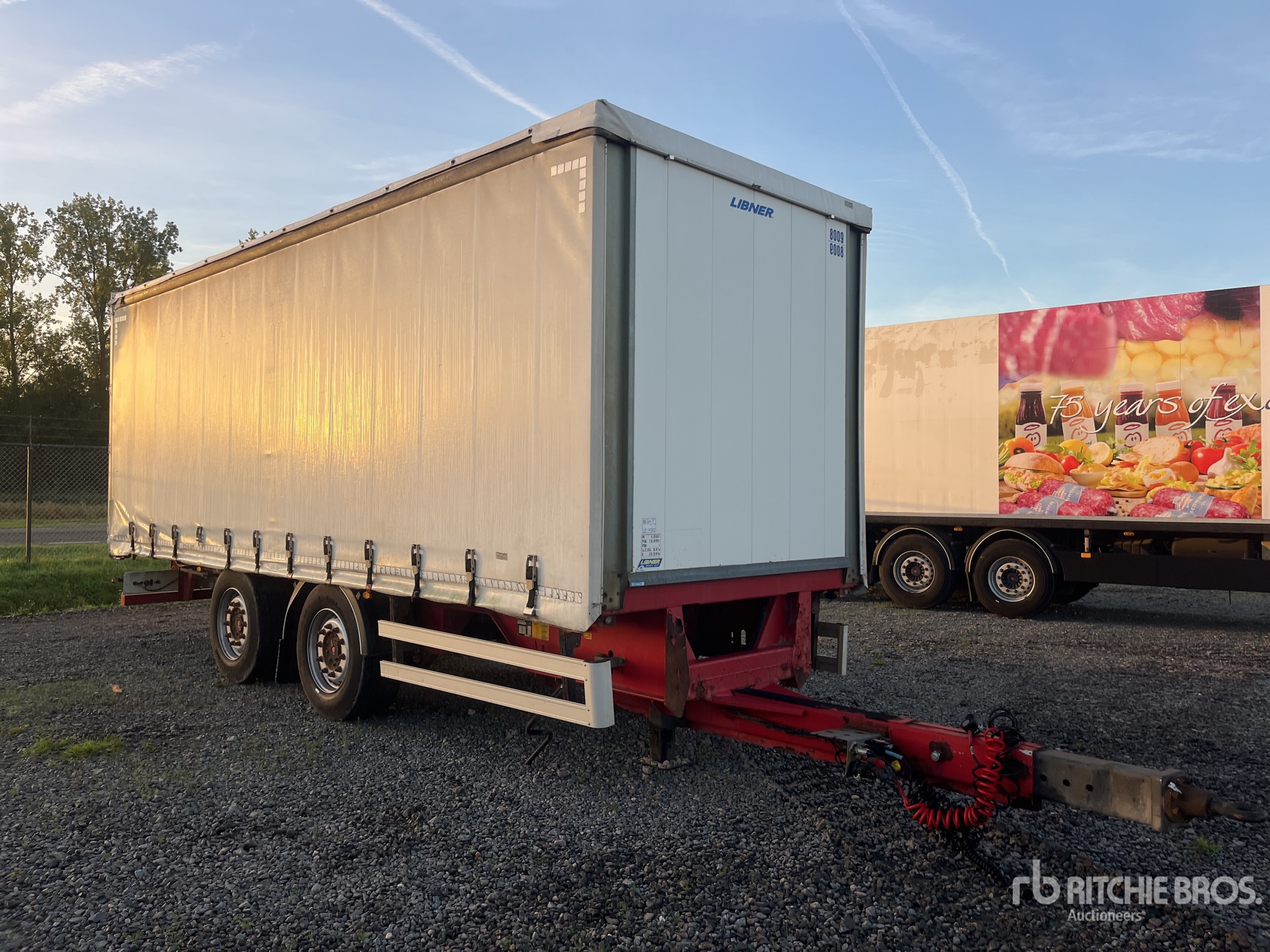 2012 Fruehauf T/A DRAWBAR CURTAIN SIDE SEMI-T ...