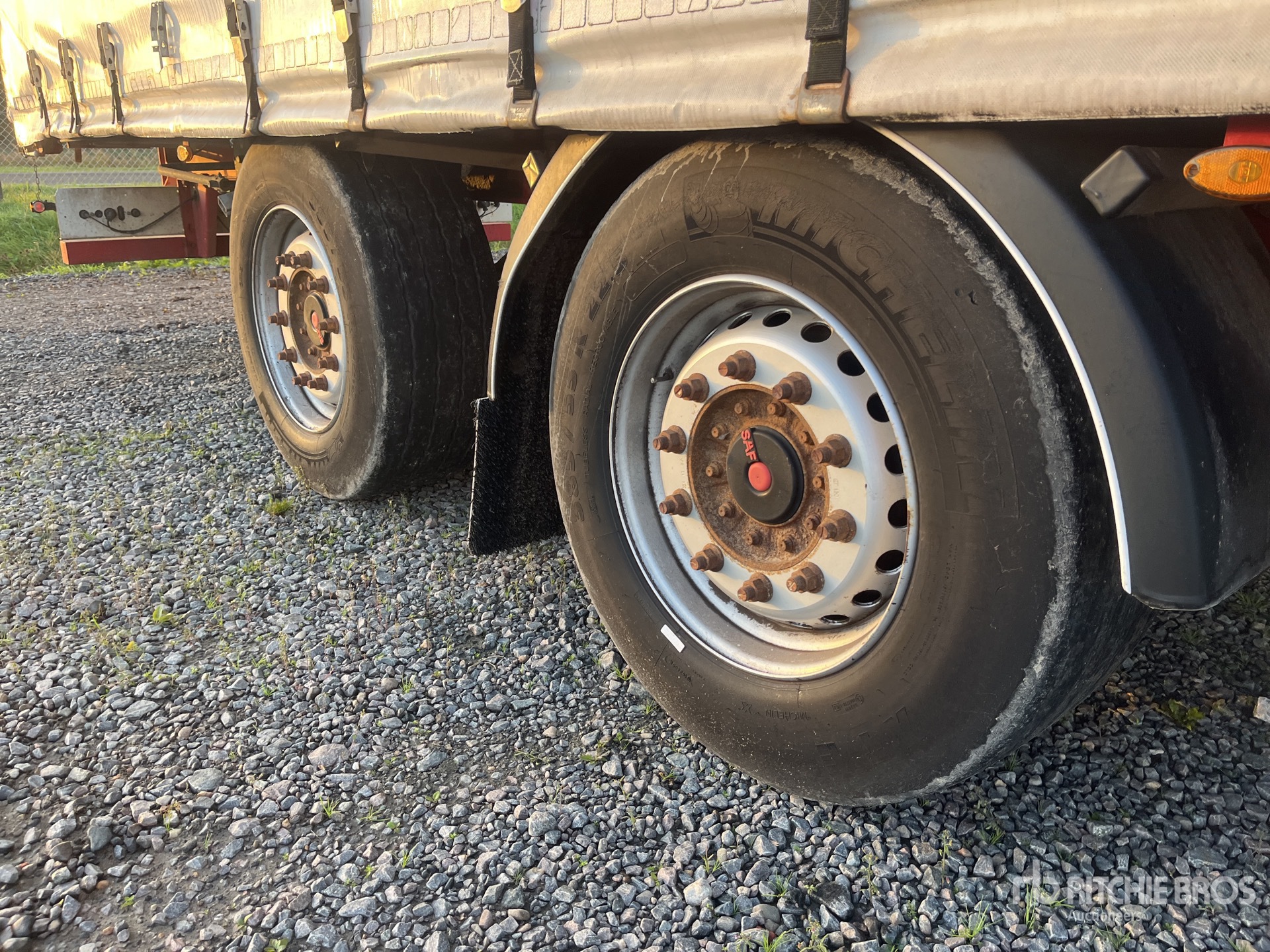 2012 Fruehauf T/A DRAWBAR CURTAIN SIDE SEMI-T ...