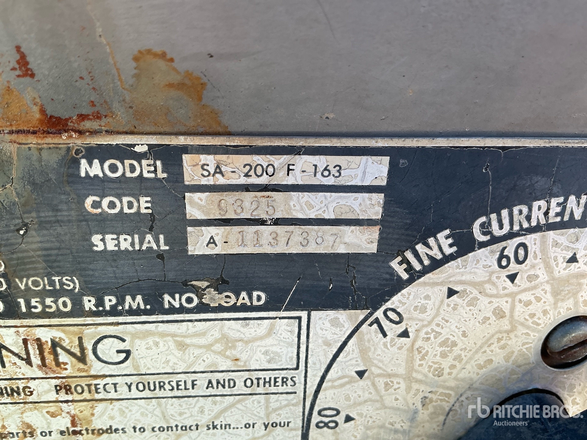 Lincoln QUANTITY OF (2) 200 A STICK (IN ...